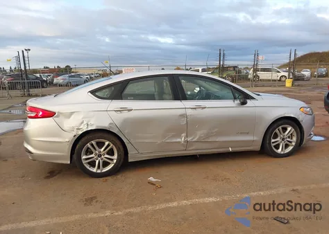 2018 Ford Fusion Hybrid Se from USA, damaged, VIN 3FA6P0LU6JR221677